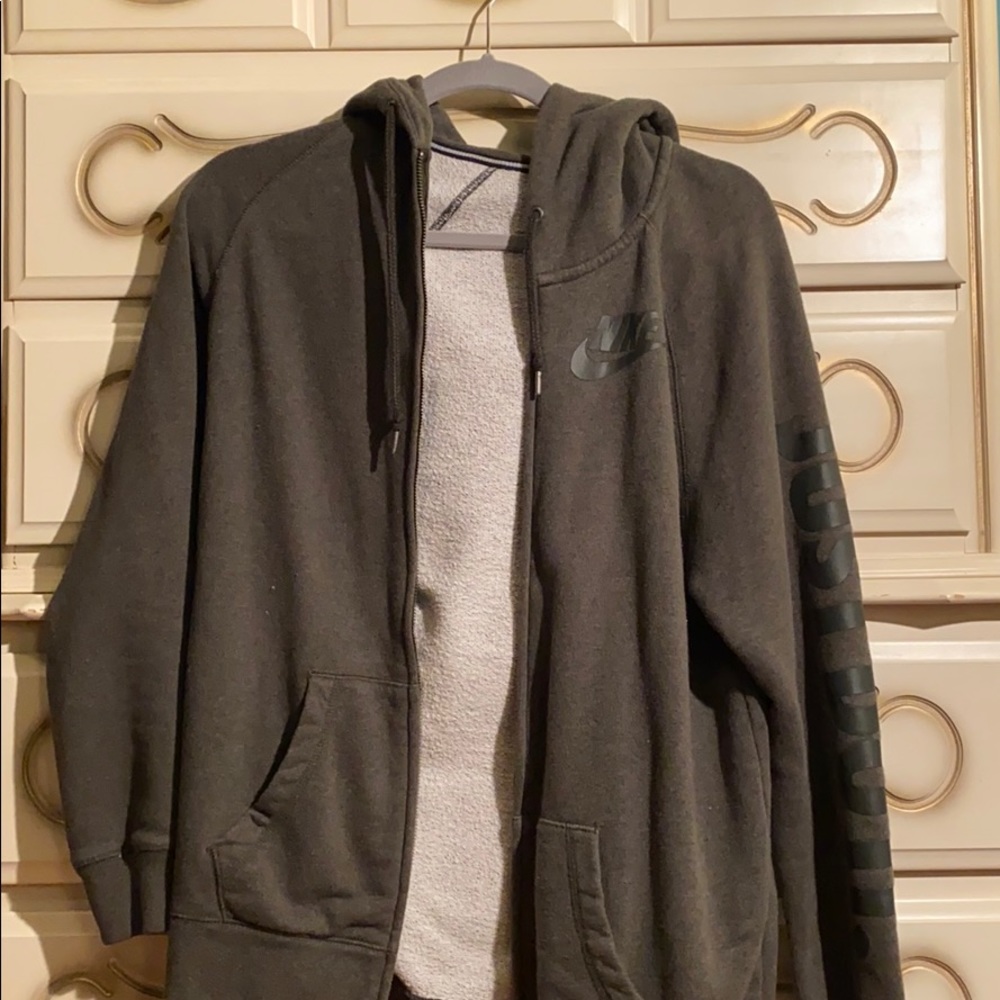 Women’s Olive green Nike hoodie